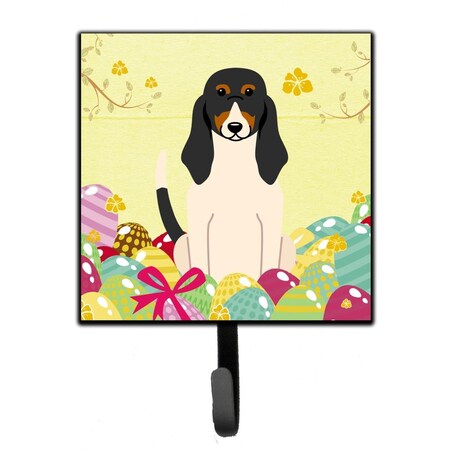 Carolines Treasures Easter Eggs Swiss Hound Leash or Key Holder BB6044SH4
